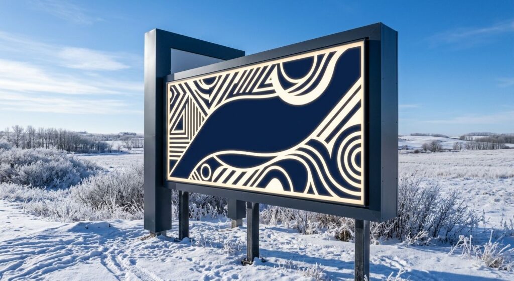 Outdoor Signs for Cold Climates: Complete Guide for Regina Businesses